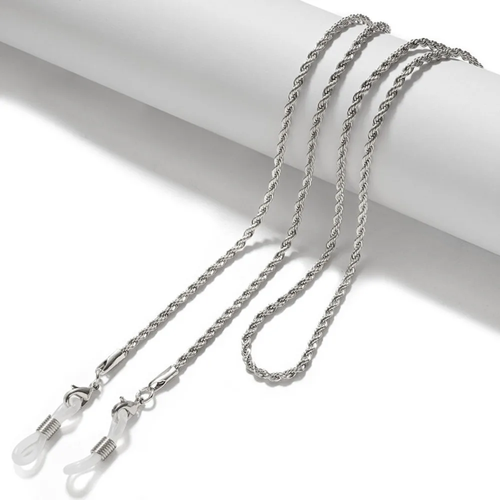 

Fashion Non-slip Glasses Chains Metal Hollow Sunglasses Lanyard Mask Lanyard Women Men