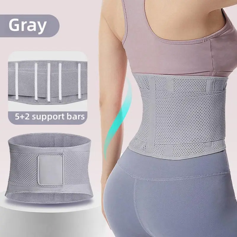 

Breathable Lumbar Back Belt Adjustable Waist Support Belt for Women Men Lower Back Pain Relief Sciatica Herniated Disc Scoliosis