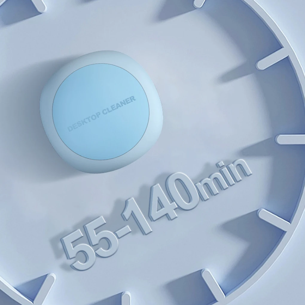 強力な吸引力のデスクトップ掃除機はほこりの溢れを防ぎ、呼吸器の健康のための人間工学に基づいたケアを提供します ピンク