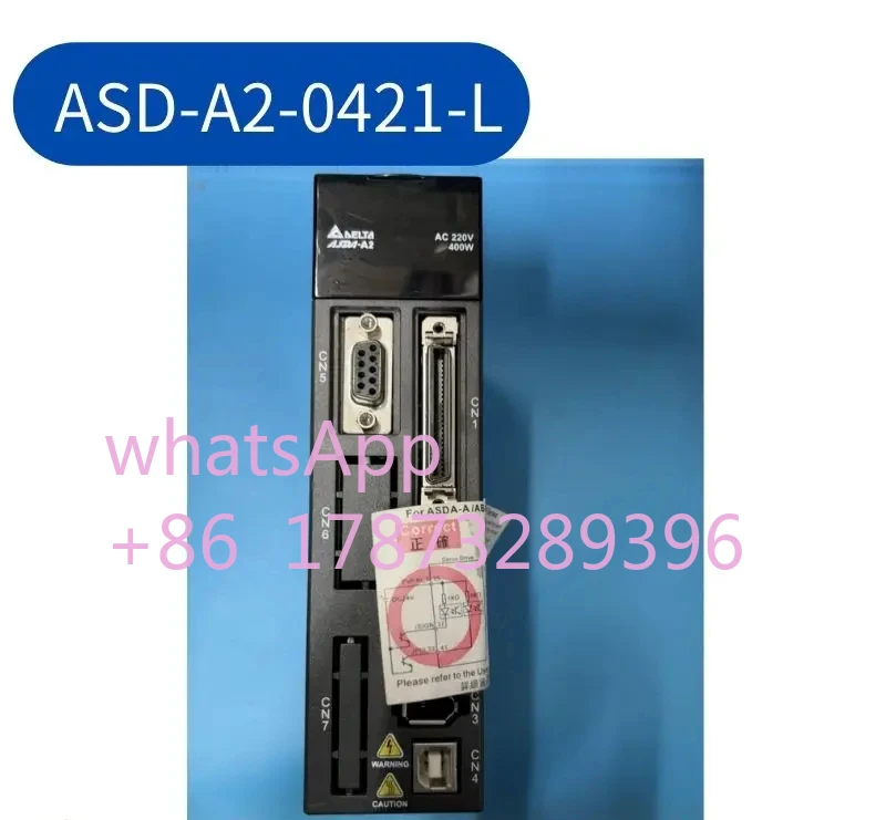 

ASD-A2-0421-L 400W servo driver second-hand Test OK