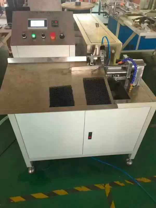 Automatic PVC Plastic Coil Forming Single Spiral Making Machine - Plastic Spiral Coil Maker For Business & Industrial Use