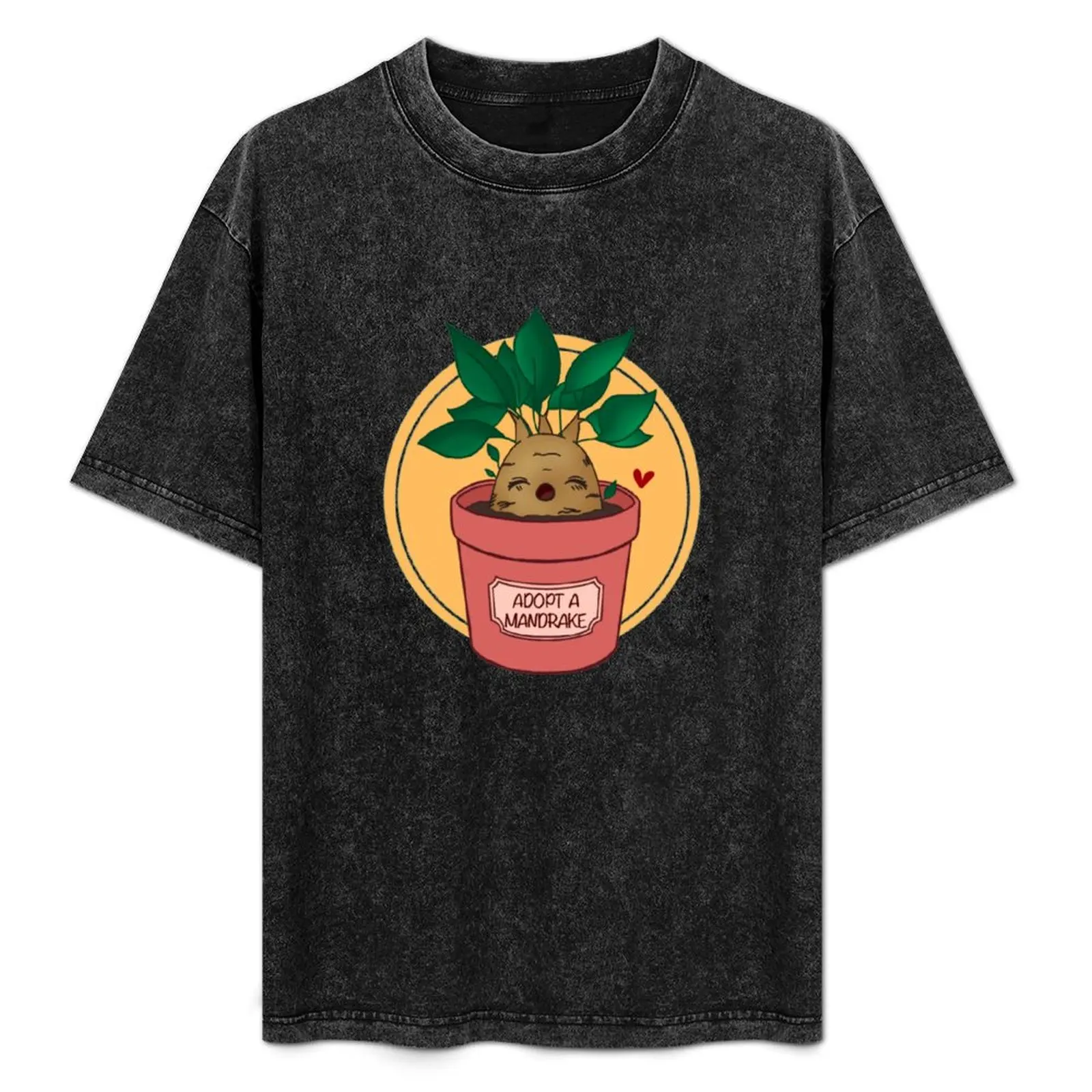 Adopt a Mandrake T-Shirt football t shirt T-shirts man Anime t-shirt heavyweights T-shirt men