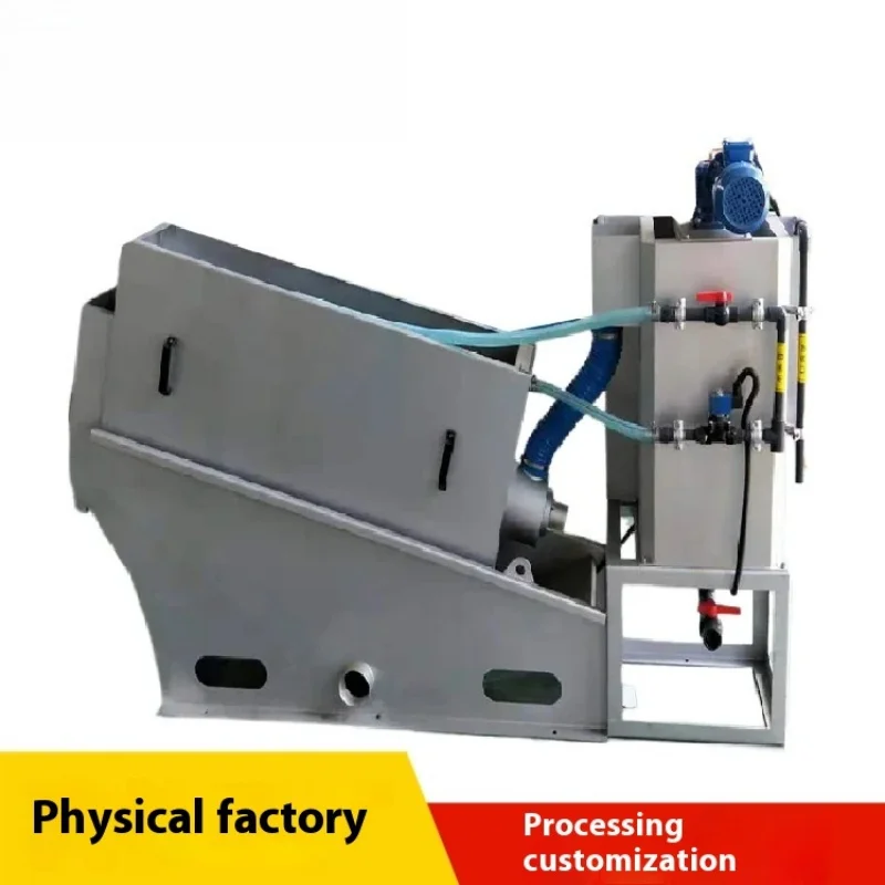 TPDL Filtering Device Screw Press Excellent Working Performance Process Automatic Wastewater Sludge Screw Press Filter Professio