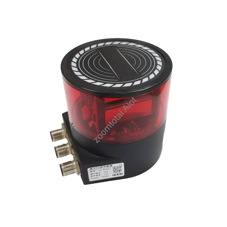 360 degree 2D/3D LIDAR SCANNER 905nm NPN/PNP 50m navigation obstacle avoidance OLED display High precision 10mm AGV/AMR/forklift