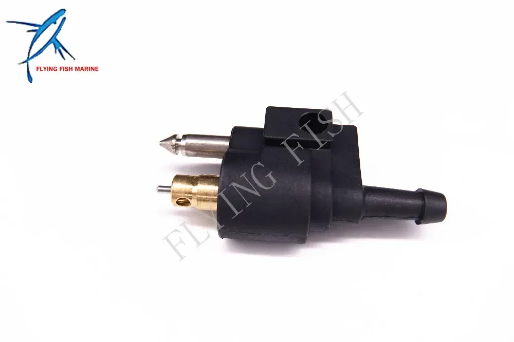 6G1-24304-02 Fuel Line Connector fittings for Yamaha Outboard Motor Fuel Tank Hose Pipe , 6mm Male, mount on engine