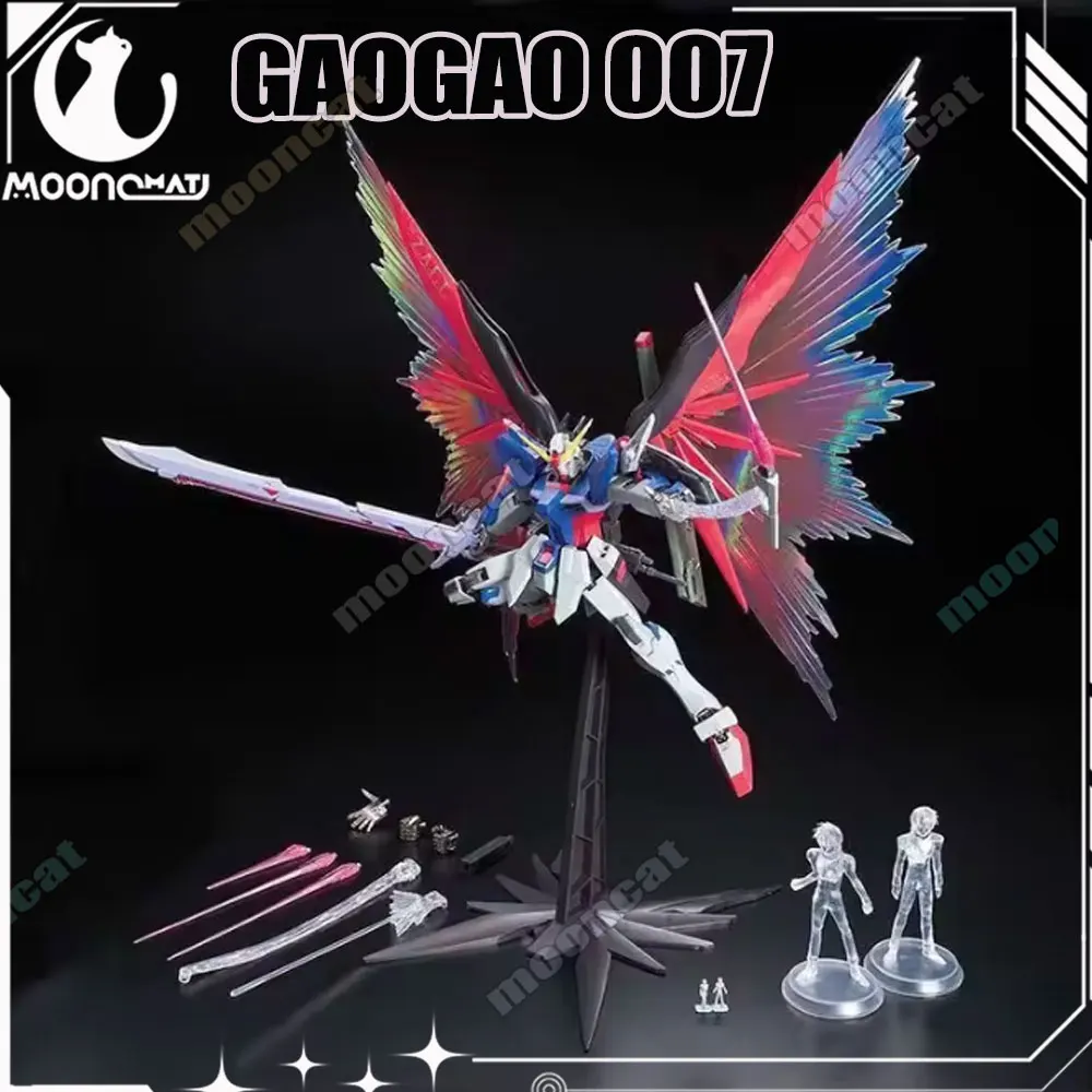 

]Новый комплект модели GaoGao Destiny 007 Deluxe Edition MG 1/100, аниме, мобильный костюм, экшн-фигурка, коллекция роботов, игрушки для мальчиков, подарки