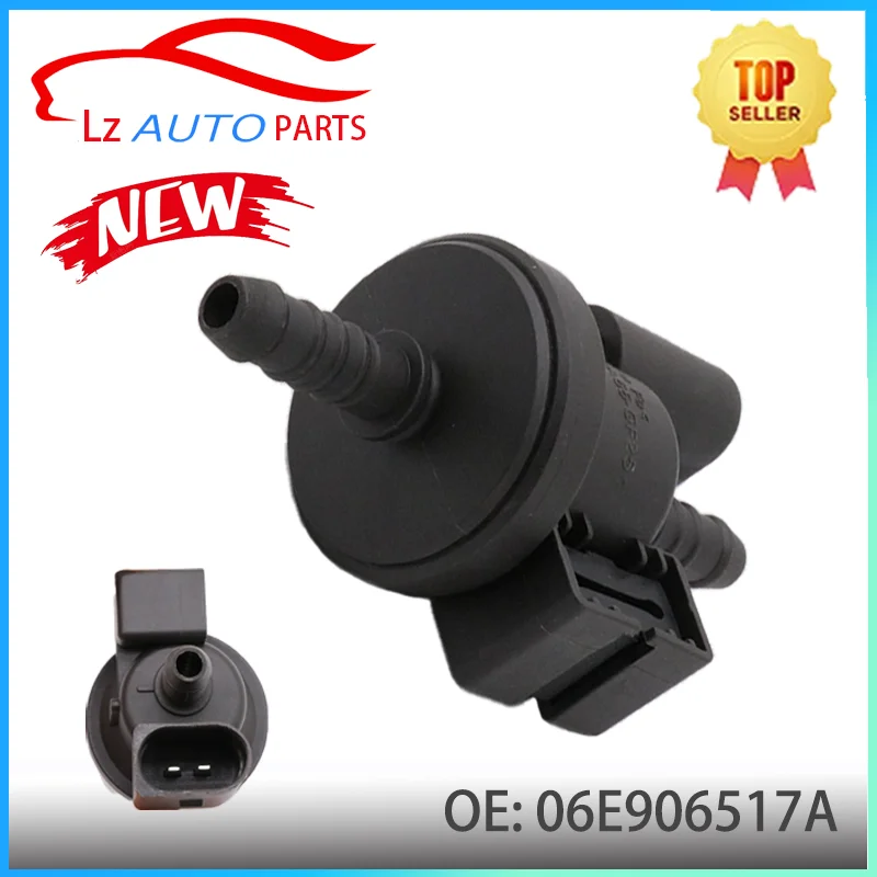 Vapor Canister Purge Valve 06E906517A 06E 906 517A for VW AUDI SEAT SKODA Engine BWA Solenoid Breather Valve 0280142431