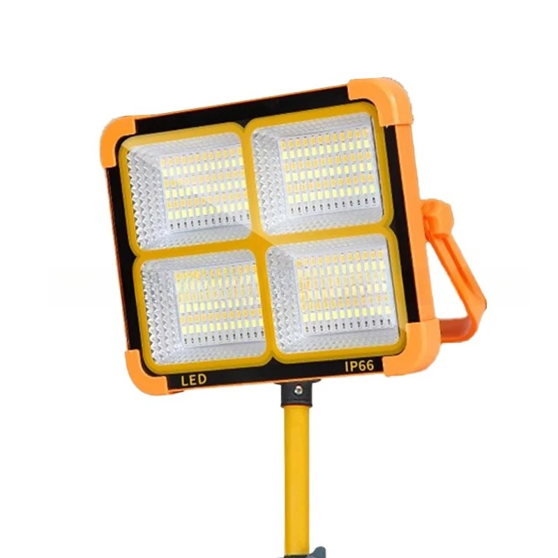 ضوء كشك للسوق الليلي بالطاقة الشمسية في الهواء الطلق، دعامة محمولة، كشك متنقل، إضاءة طوارئ للتخييم، ضوء قوي #1