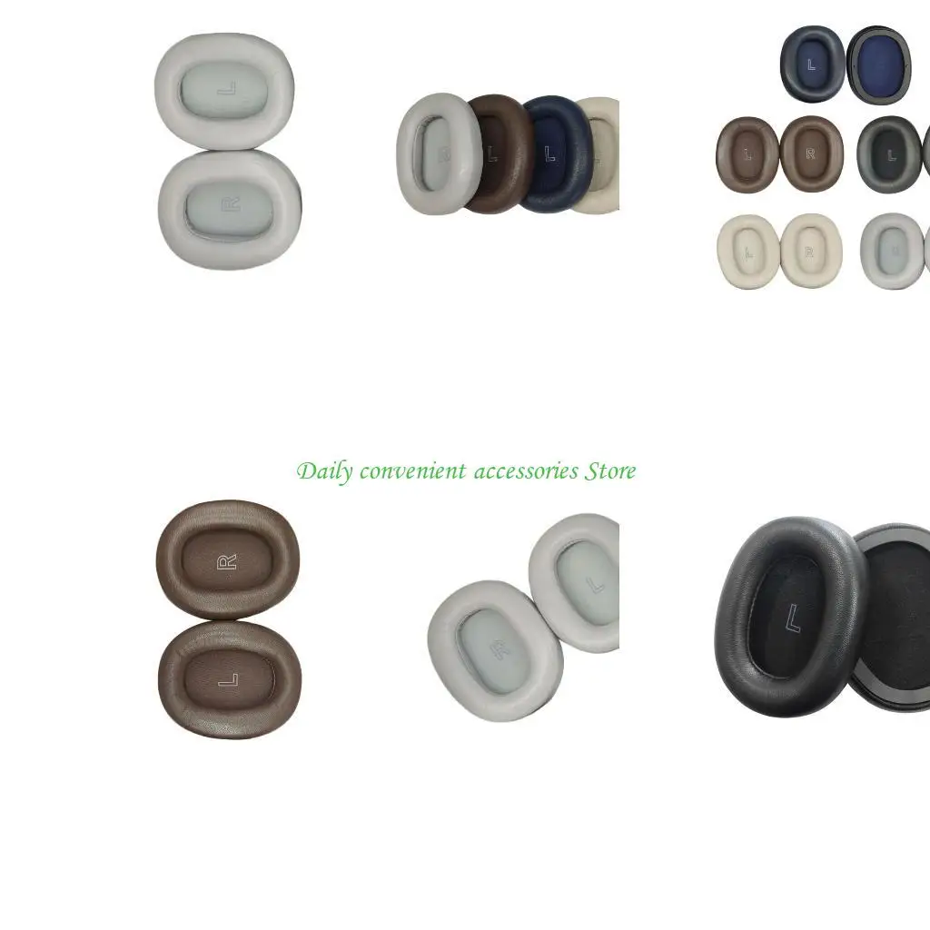 

97QB 1 пара сменных амбушюр из пенопласта, чехол для гарнитур H95 ANC