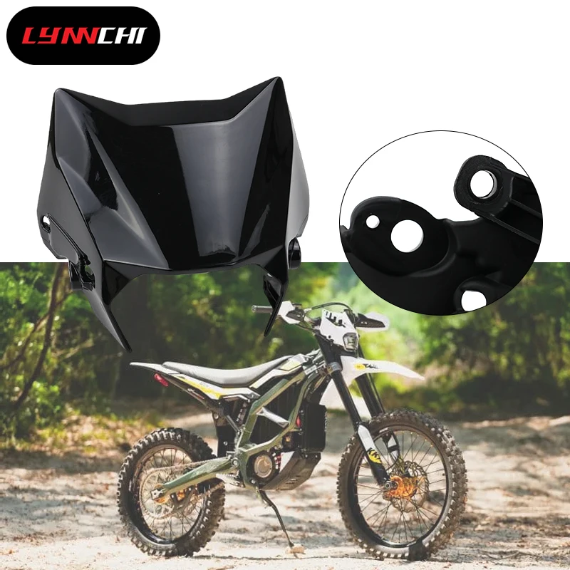 

LYNNCHI мотоциклетный полипропиленовый чехол для фар, универсальный для Ultra Bee Dirt Pit Bike, защитная лампа, абажур, аксессуары для мотокросса