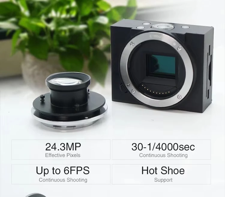 Foxtech Map-02 112.5g Drone UAV Aerial Photogrammetry 24MP E-Mount Hot Shoe PPK Mapping Camera for GIS Professionals Surveyors