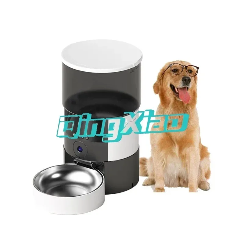 Automatic Pet Feeder Products For Cats Dogs Smart WiFi Food Dispenser Timed Dry Food Feeding Machine For Small Large Pet