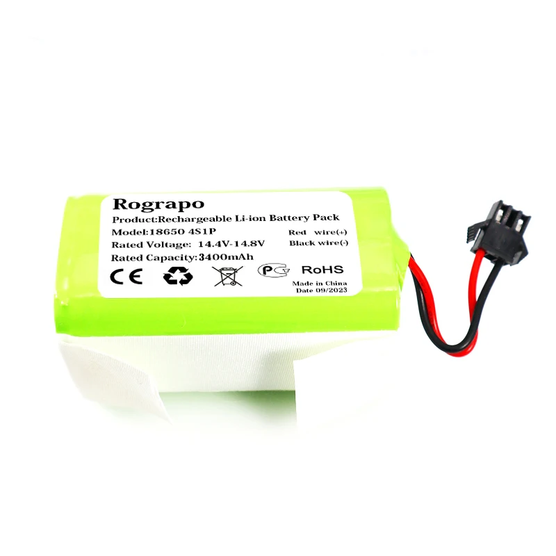 New 3400mAh C465-J1-4S1P 4inr19/66 Robotic Battery Pack For OKP Life K2 K3P K4 K5 K7 Robot Vacuum Cleaner