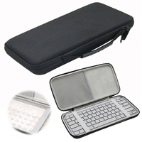 EVA Hard Case Illuminated Keyboard Travel Carrying Bag Protective Storage Carry Case for Logitech MX Keys Mini Wireless Keyboard