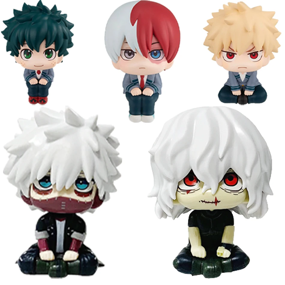 10CM Q-Version MY HERO ACADEMIA Anime-Figur Katsuki Bakugo Deku Todoroki Shoto Actionfigur Spielzeug Weihnachtsgeschenke für Jungen und Mädchen – Detail 2