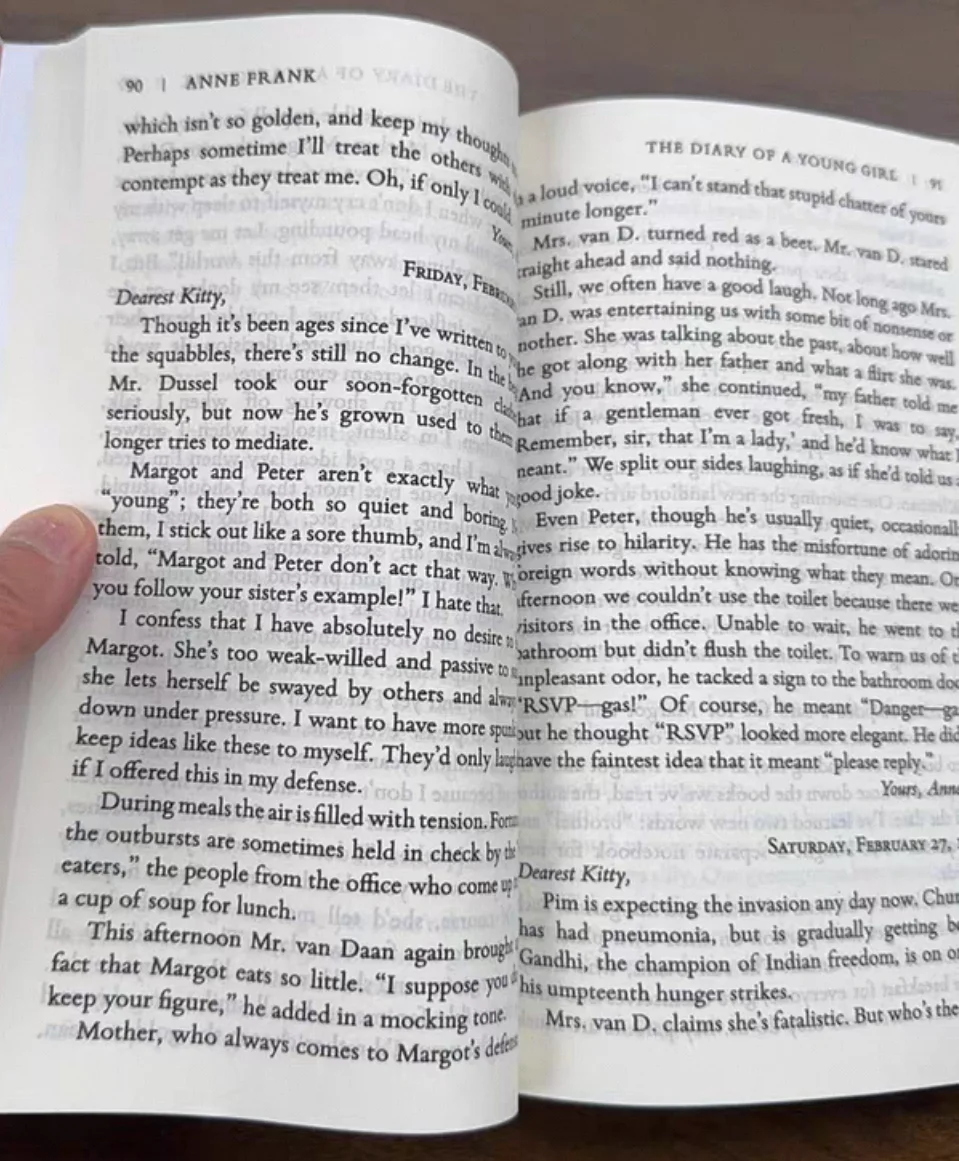 The Diary Of A Young Girl By Anne Frank The Definitive Edition Paperback Book In English