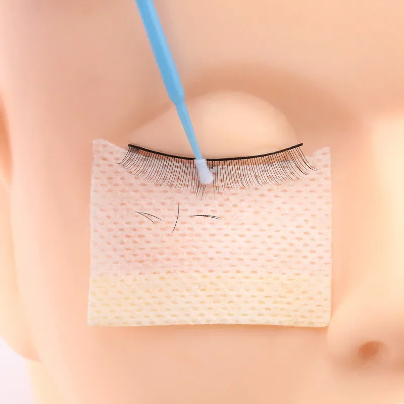Einweg-Baumwoll-Augenpads für die Entfernung von Wimpern, Lidschattenschutz, Augenpads, Wimpernverlängerungs-Make-up-Tools – Detail 2
