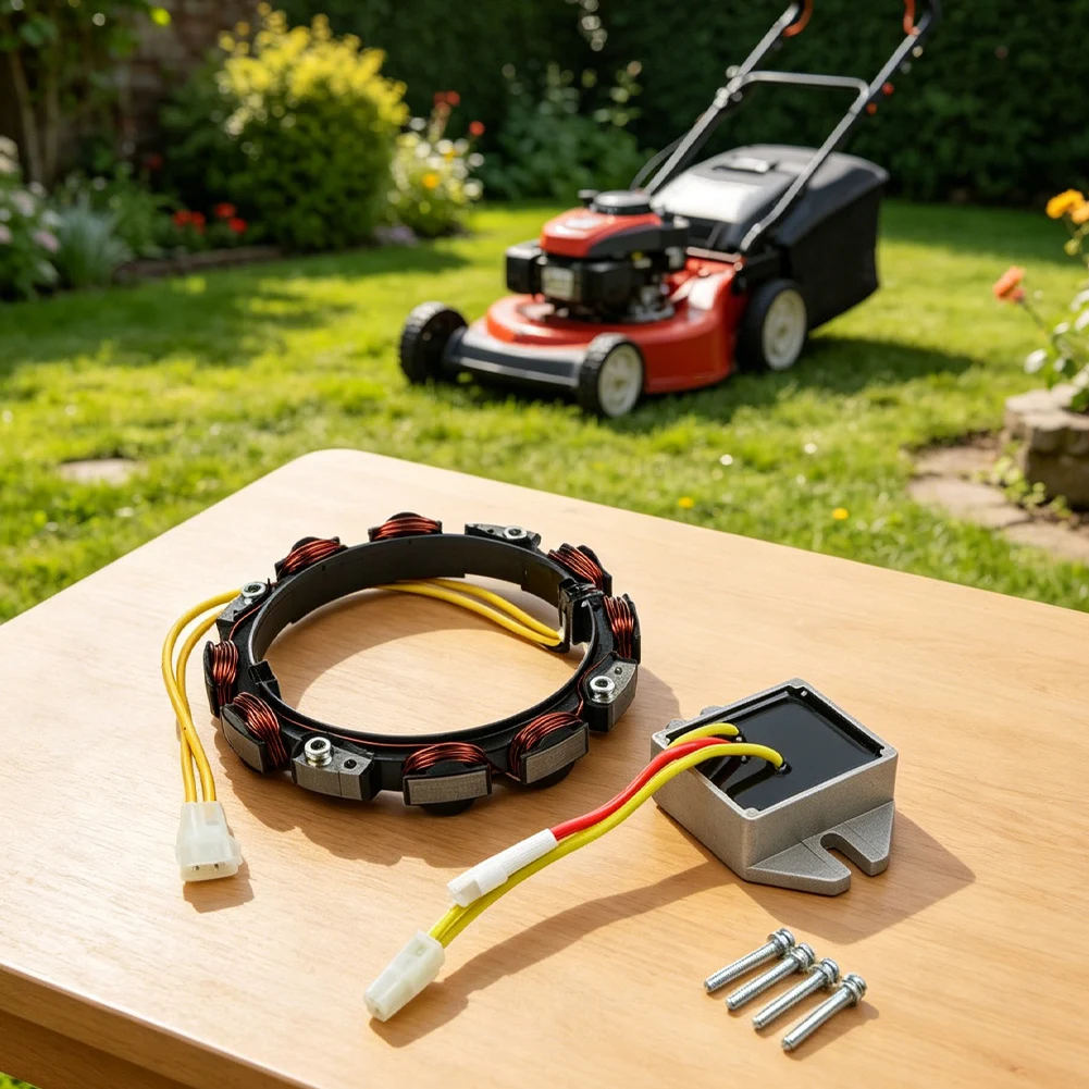 For Outdoor Equipment Maintenance Stator With Regulator Stator Replacement Long Lasting Electrical System Upgrades