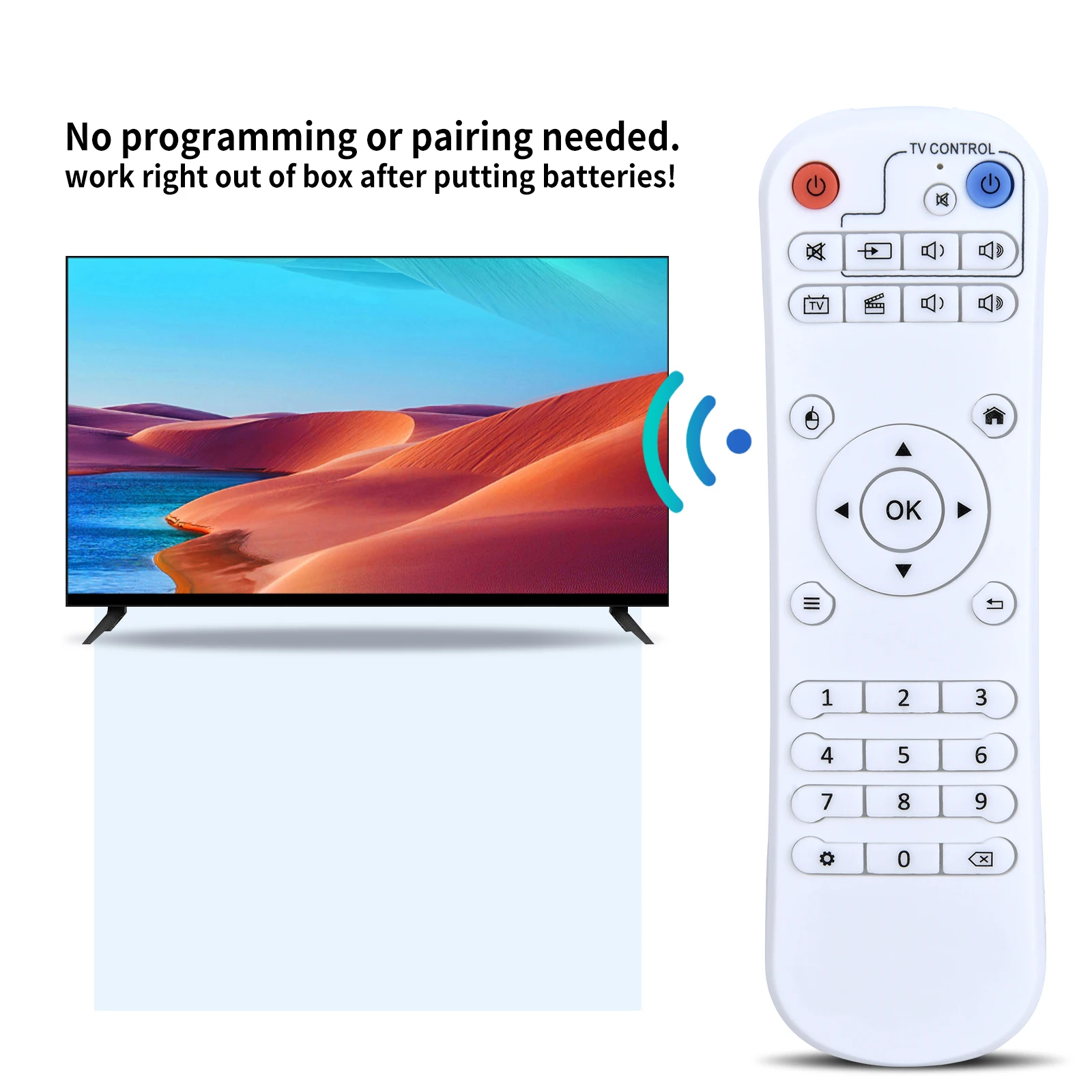 جديد لـ BTV IR التحكم عن بعد B8 B9 B10 B11 BTV8 BTV9 BTV10 2.4G #6