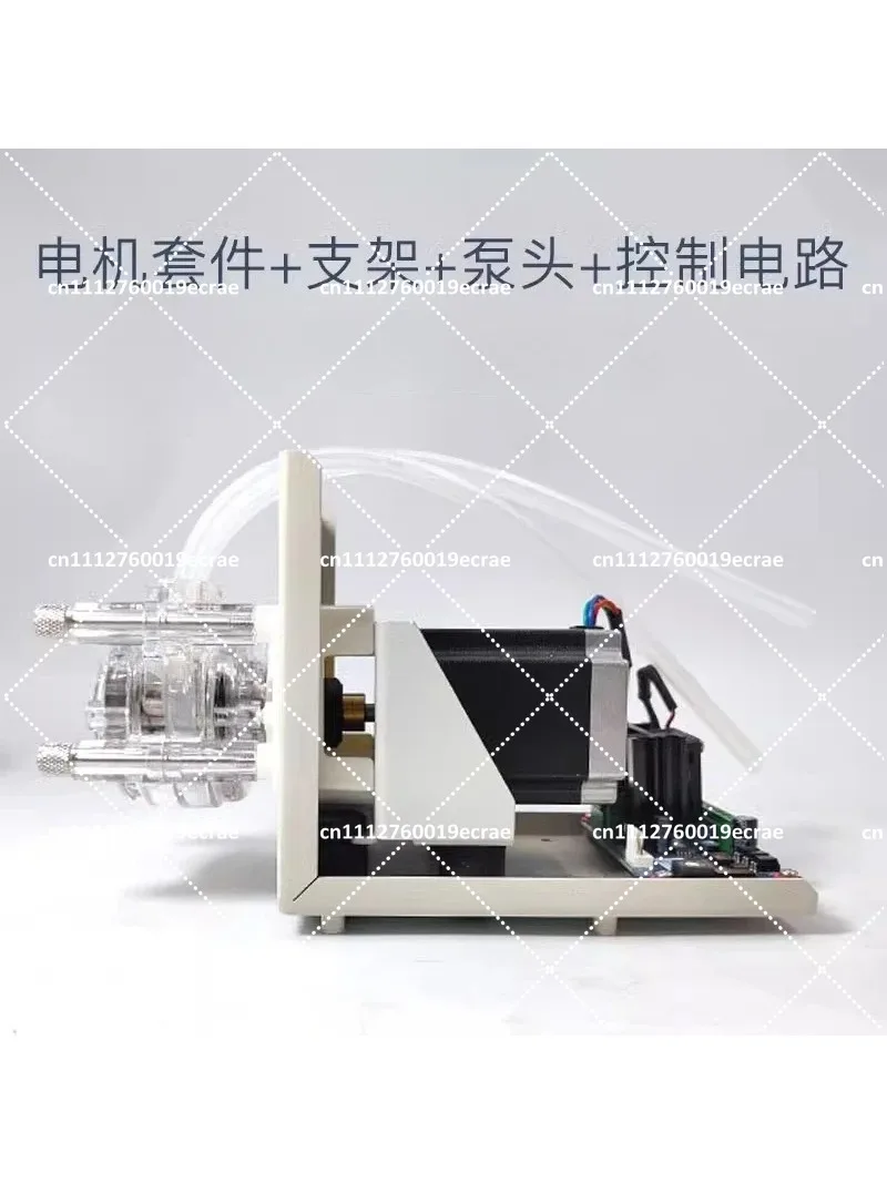 PC Transparent Peristaltic Pump Small Embedded COD Sampling Pump DC24V Stepper Motor Integrated Machine