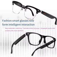 Black technology E13 Smart Glasses:Blue Light Filtering Polarized Sunglass Lenses Audio Built-in Mic & Speakers Touch Sunglasses