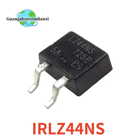 10-20-50 Uds 100% nuevo IRLZ44NSTRPBF IRLZ44NSTR IRLZ44NS LZ44NS TO-263 55V 47A transistor de efecto de campo