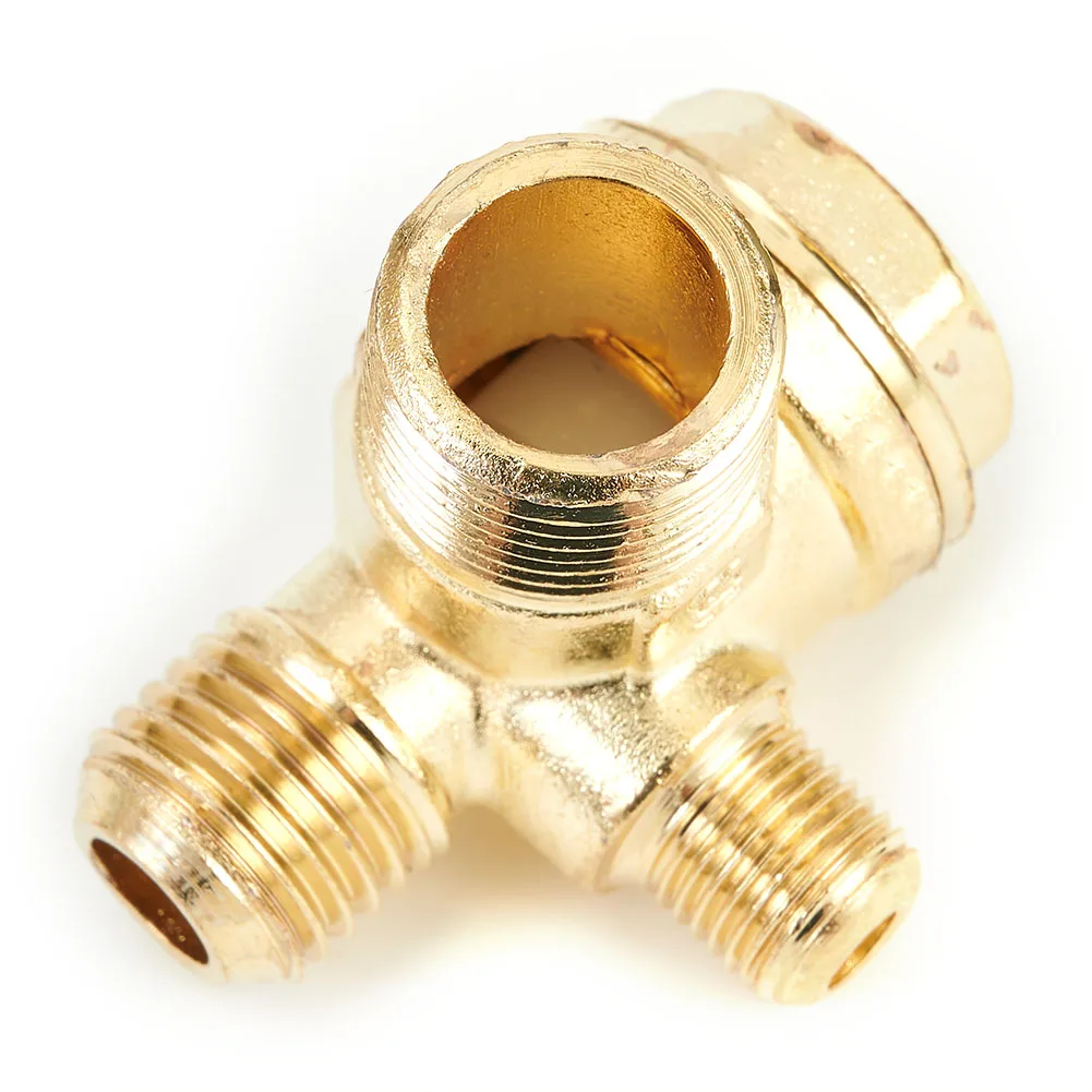 Nice Best Check Valve Accessories Parts Replacement Alternatives Male Practical Tool Zinc Alloy 3 Port Check Valve