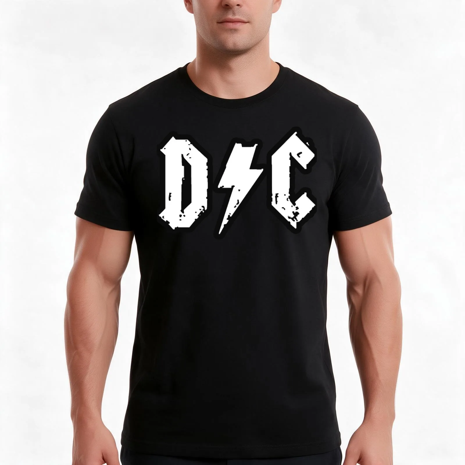dashboard confessional logo20 T-Shirt, Summer Casual Cotton Tee, Oversized Streetwear Tops, Vintage Graphic Print, 100% Cotton