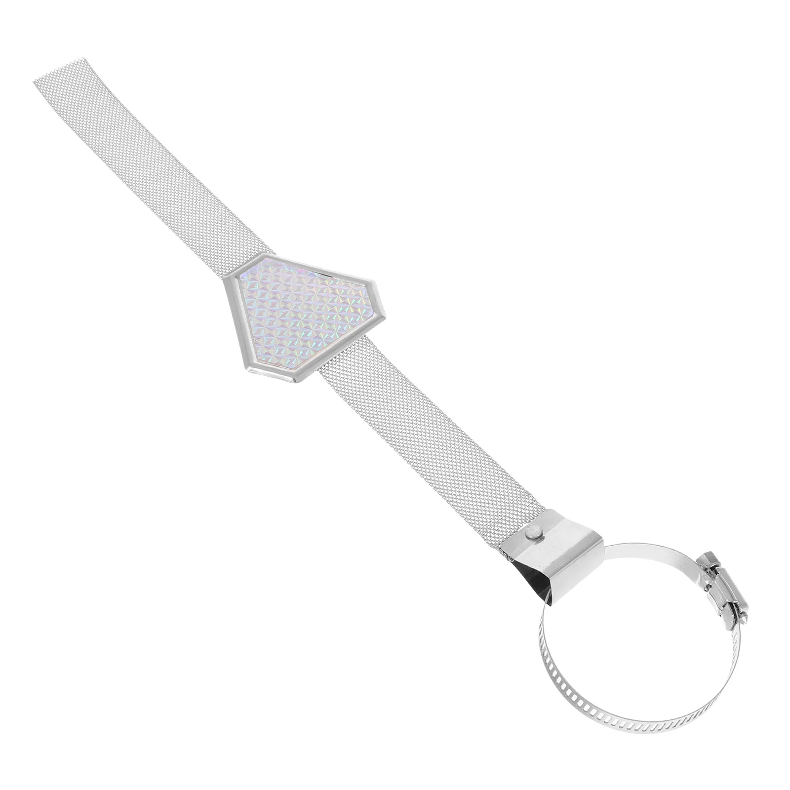 

Car Anti-static Strip Triangular Metal Electrostatic Grounding Chain Reflective Triangle Strip Vehicle Warning