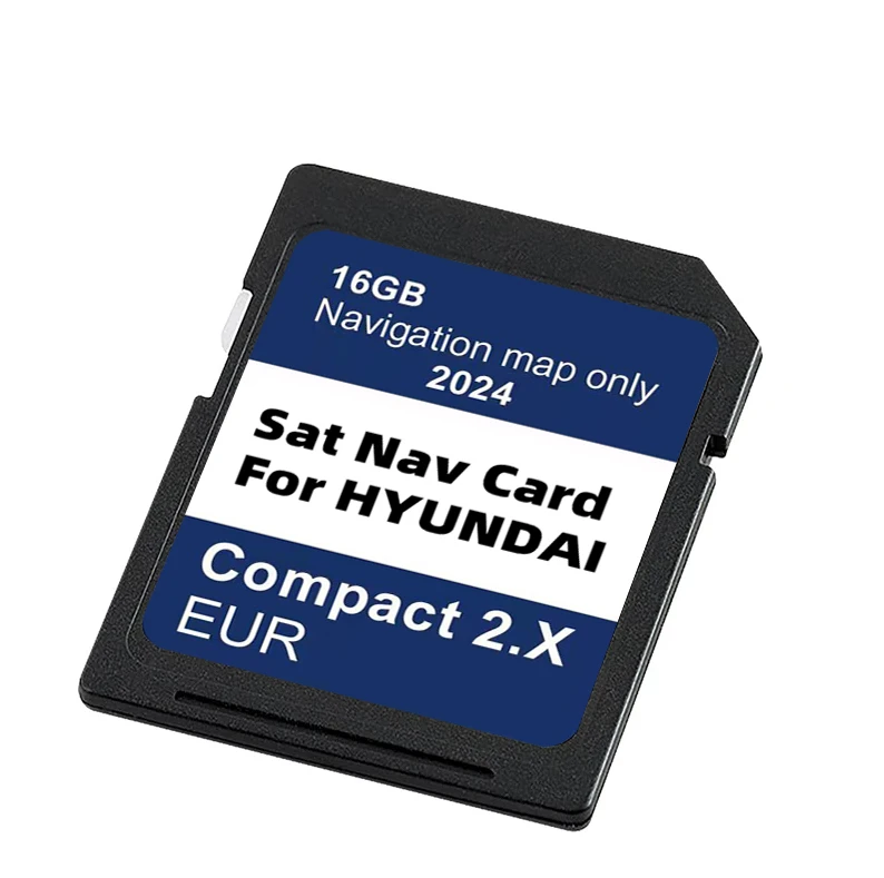 Update Maps Europe UK Sat Nav for Hyundai H1/i20/Santa Fe/Grand Santa Fe/Tucson 2024 Navigation GEN2 System SD Card 16GB GPS