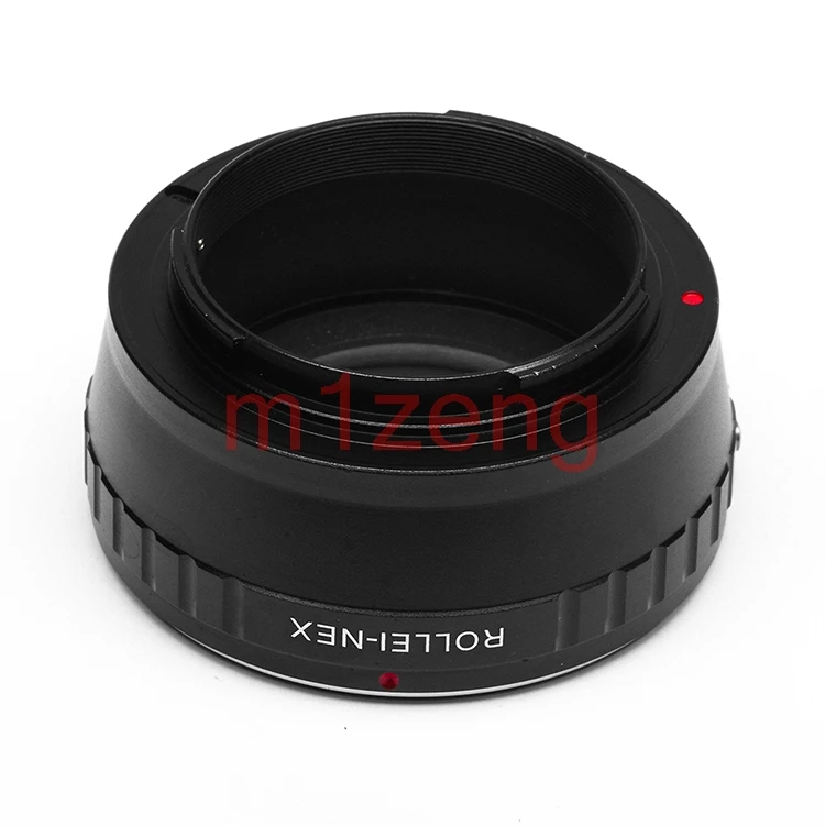 QBM-NEX محول حلقة ل Rollei QBM عدسة لسوني e جبل NEX NEX-3/5/6/7 a7 a7r a7s a7r2 a7r3 a7r4 a9 a5000 a6300 a6500 كاميرا