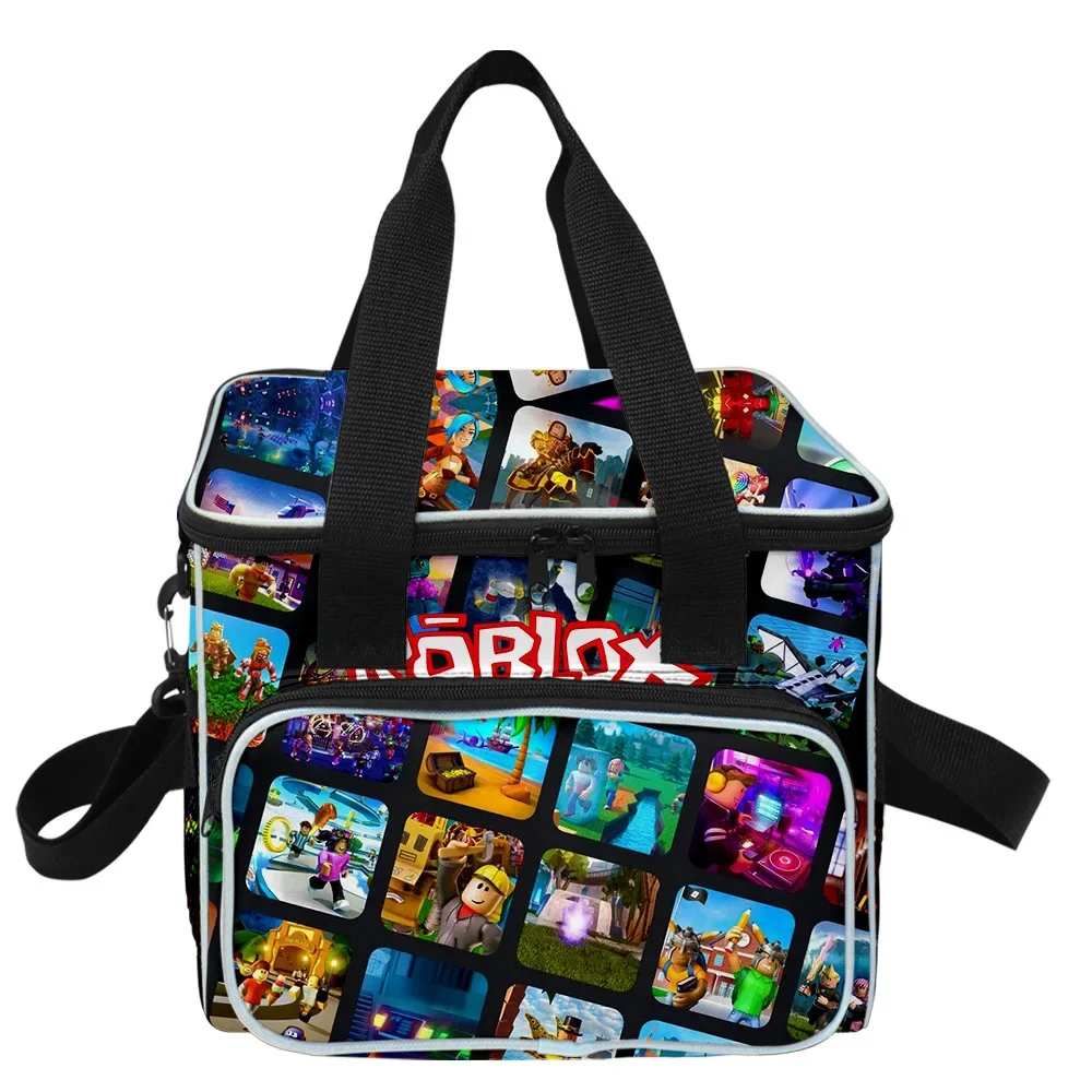 

3D New ROBLOX Picnic Bag Fashion Insulation Team Building Lunch Bag Lunch Bag for Primary and Secondary School Students