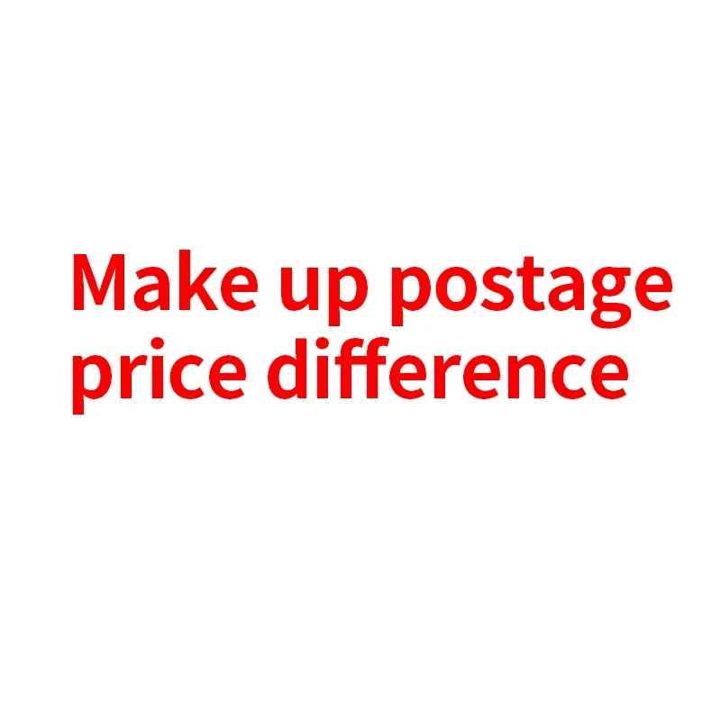 

Make up postage/price difference