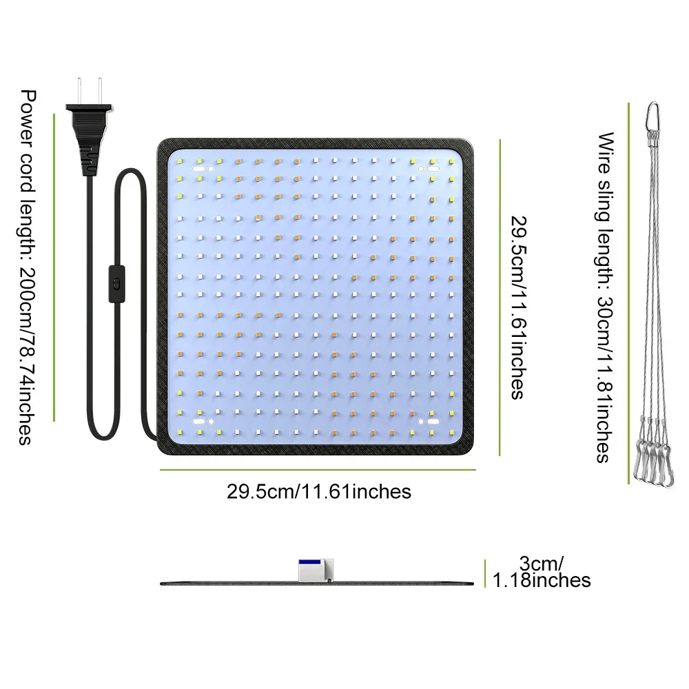 250 واط LED لوحة الكم مصنع ملء ضوء الطيف الكامل تنمو مصباح الدفيئة المائية الخضار بذور زراعة الإضاءة الاتحاد الأوروبي/الولايات المتحدة التوصيل