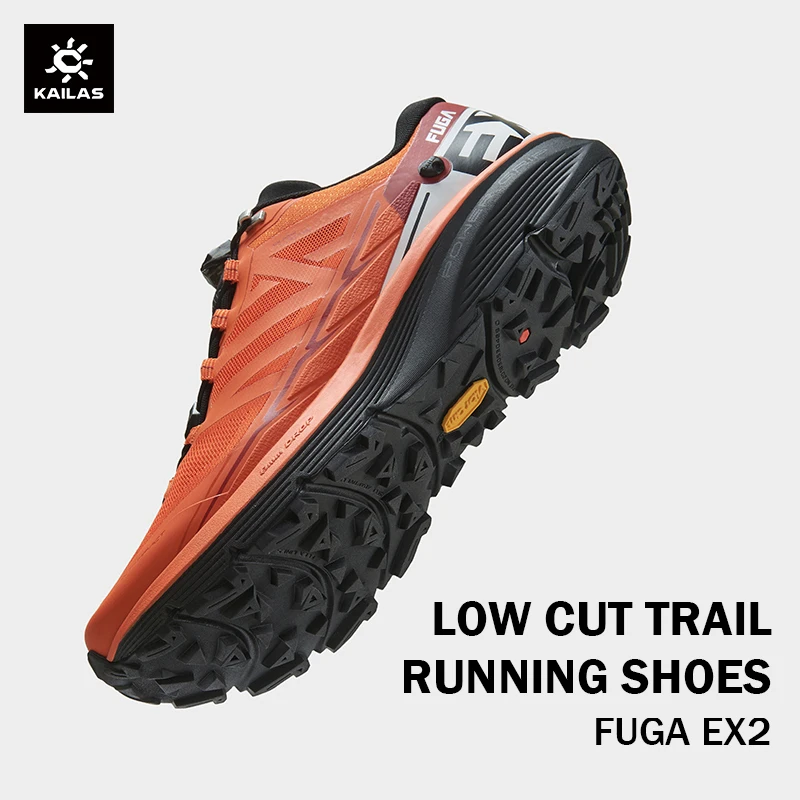 KAILAS FUGA EX 2 Trail Running Shoes Men's Professional Shoes Anti-Slippery Breathable Durable Male Athletic Sneakers KS2313118