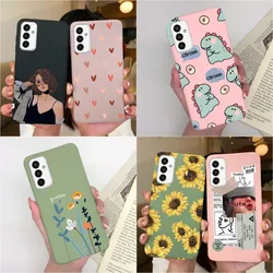 For Samsung Galaxy F13 M13 (India) Phone Case Fashion Cool Girl Silicone Soft Screen Protector Back Cover For Samsung F 13 Funda