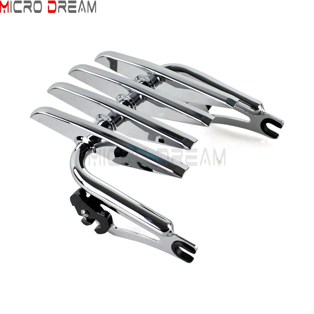 Motorcycle Carrier Racks Detachable Stealth Luggage Rack For Harley Touring FLHR FLHRXS FLHXS FLHXSE FLTRX FLTRU FLTRXS FLTRXSE