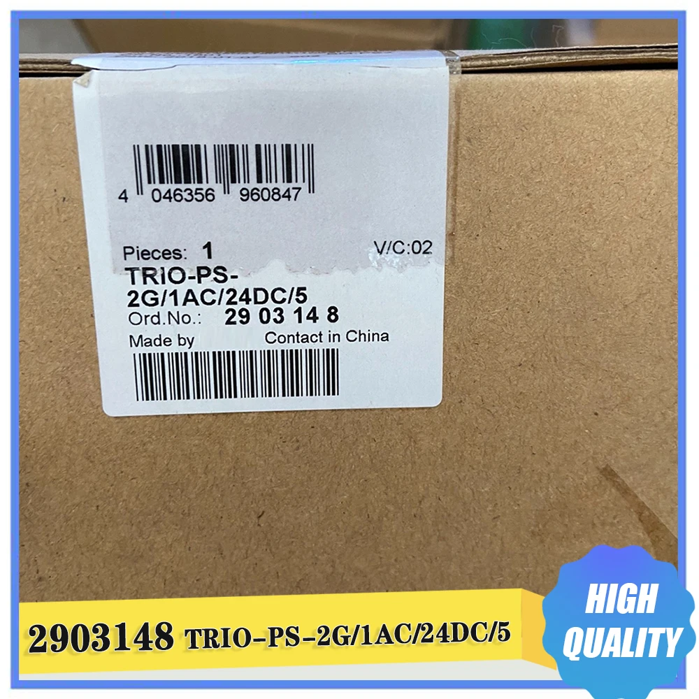 TRIO POWER 2903148 TRIO-PS-2G/1AC/24DC/5-2903148 For Phoenix Switching Power Supply