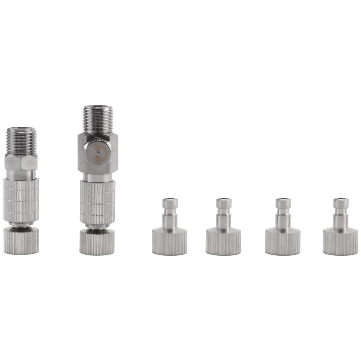 

NEW 8Pieces Airbrush Adapter Set Airbrush Quick Release Coupling Disconnect Adapter Kit for Air Compressor and Airbrush Hose