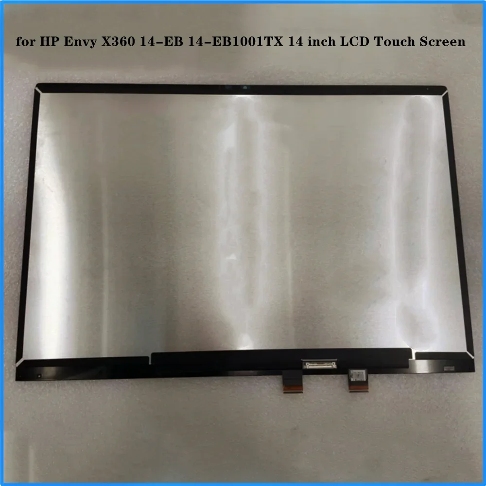 for HP Envy X360 14-EB 14-EB1001TX B140UAT01.0 14 inch LCD Touch Screen Digitizer Assembly IPS Panel Display FHD 1920x1200