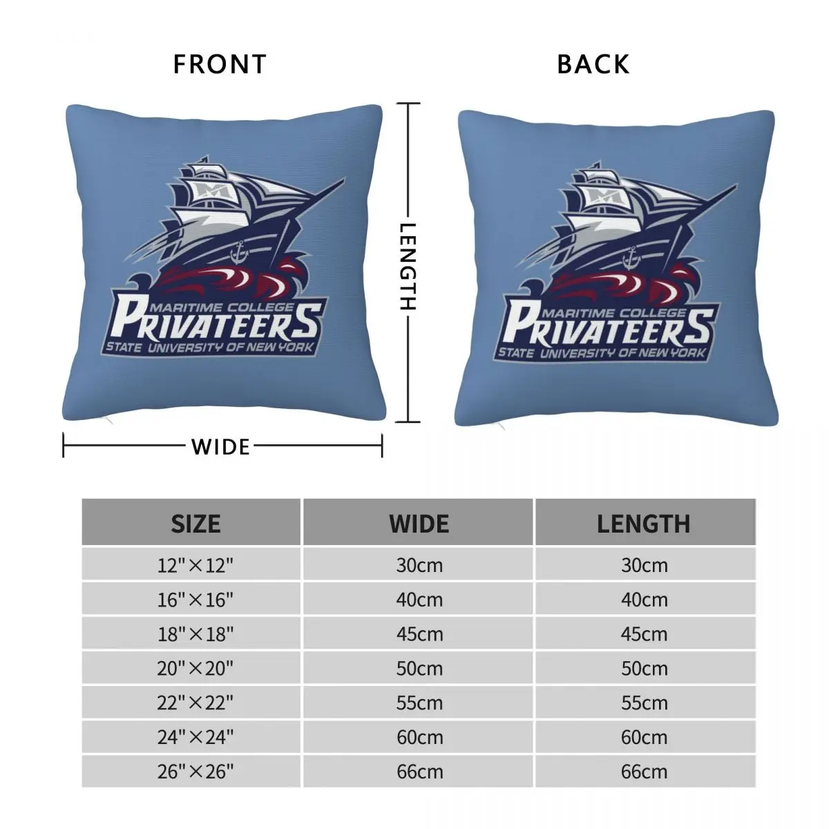 Maritime Privateers Pillowcase Polyester Linen Velvet Pattern Zip Decor Room Cushion Cover Wholesale