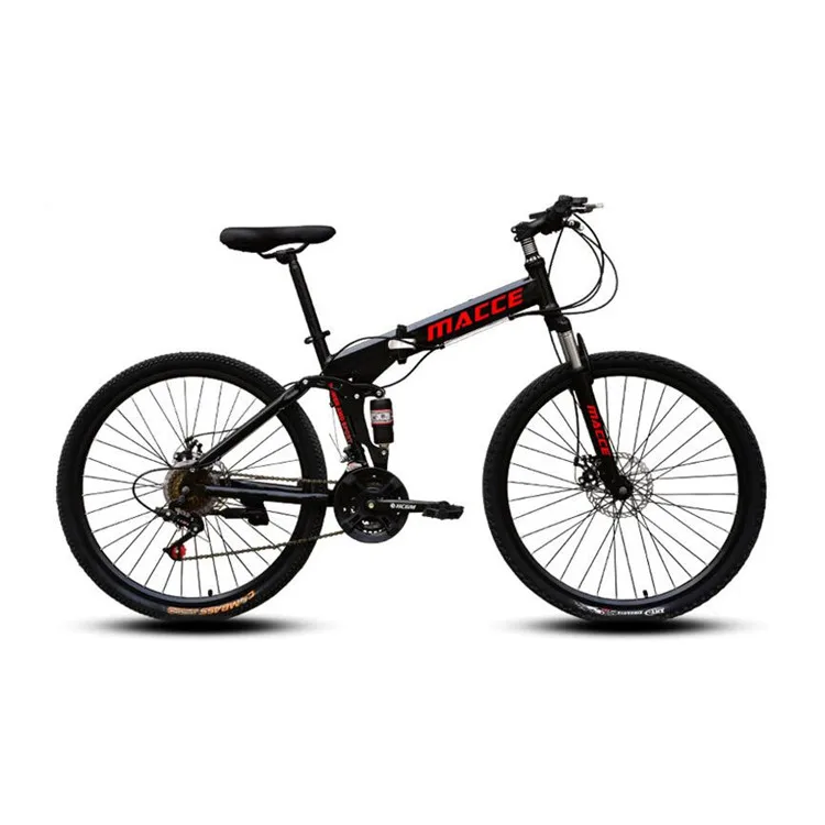 21 Speed 24/26 inch Mountain Bike Aluminum Alloy and High Carbon Steel  Full Suspension Disc Brake Outdoor Bikes for Men Women