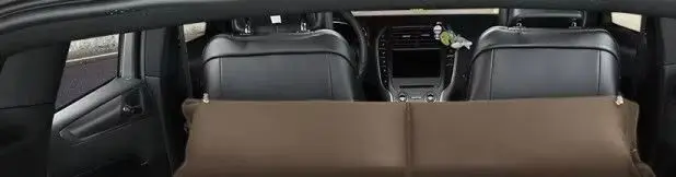 Universal Inflatable Vehicle Air Mattress Multifunctional Sleeping Bed Fit SUV Rear Seat & Trunk For Self-driving Road Trip Rest
