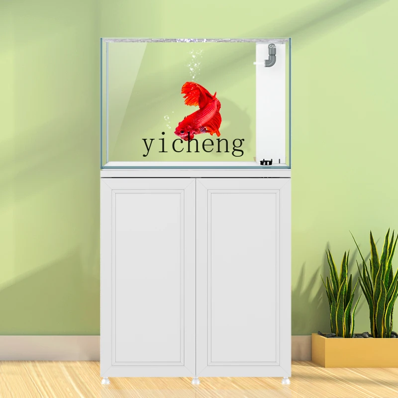 

LX Ultra-clear Glass Dry and Wet Separation Aquarium for Wall-mounted Office