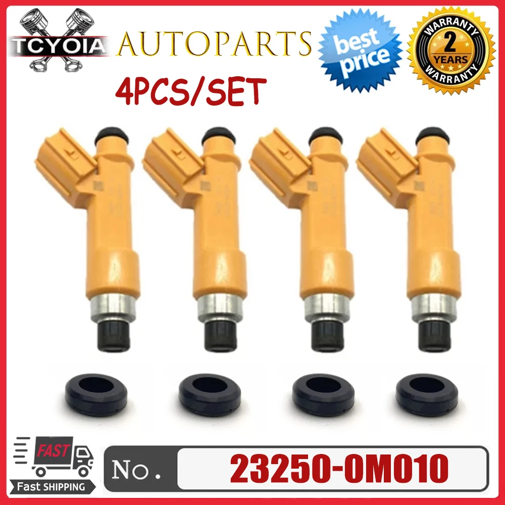 

4Pcs/lot Car Fuel Injectors Nozzle 23250-0M010 For Toyota Camry Lexus HS250H 232500M010 16600-KA340 23209-0M010 23250-0M010