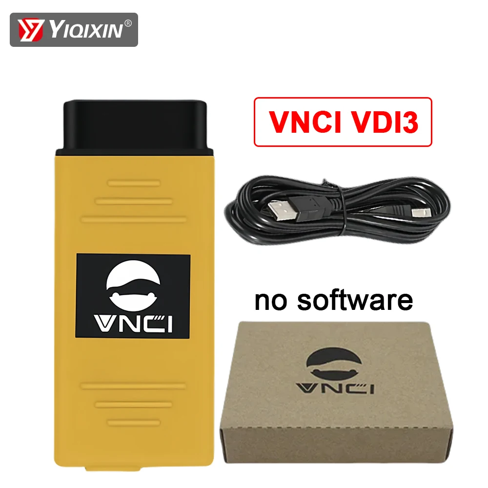 VNCI VDI3 Car Scanner Diagnostic Tool For Rongwei MG Wuling Baojun Datong Interface Support DoIP And CANFD Protocol No Software