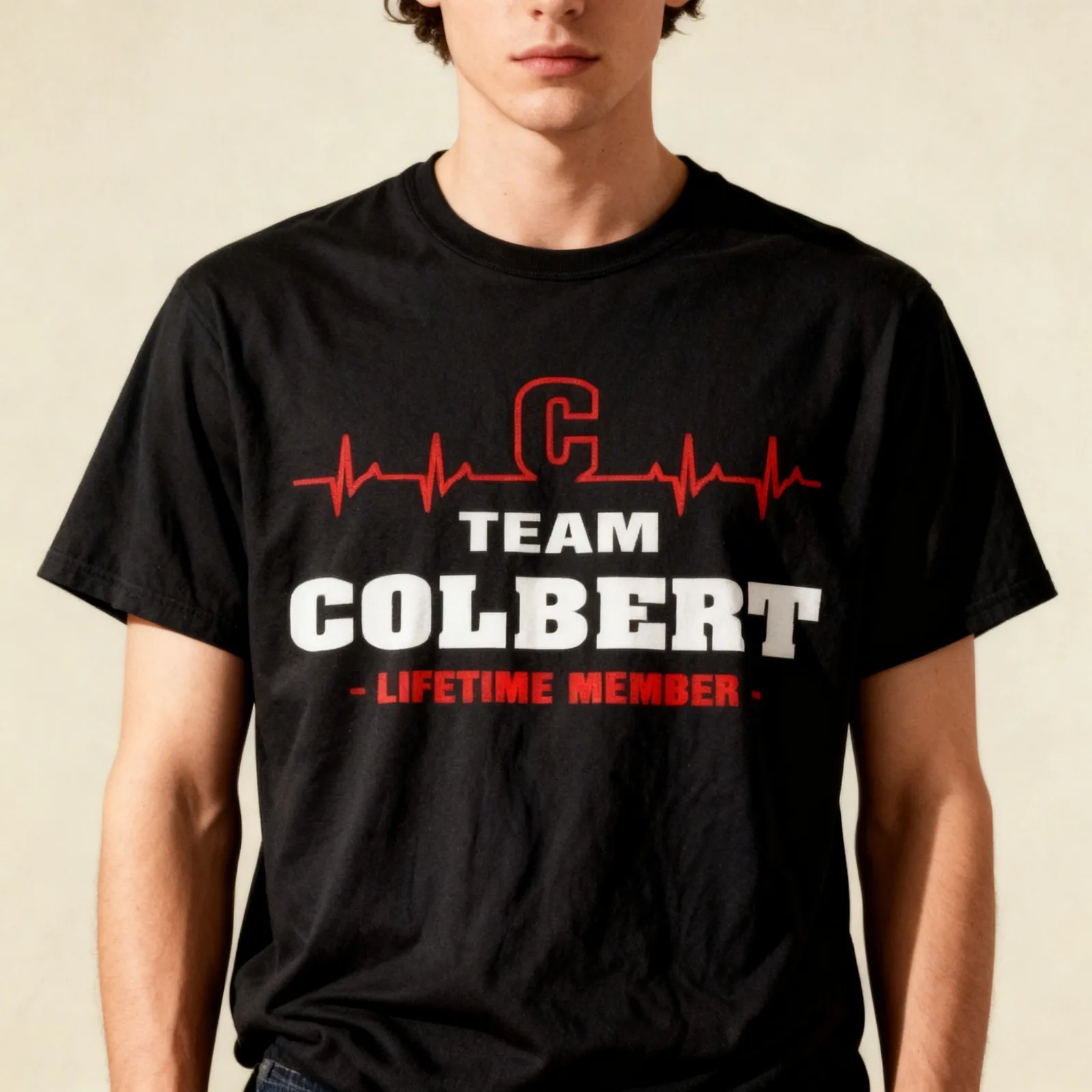 Apellido COLBERT, nombre de familia, camiseta de la tripulación del equipo COLBERT, miembro de por vida