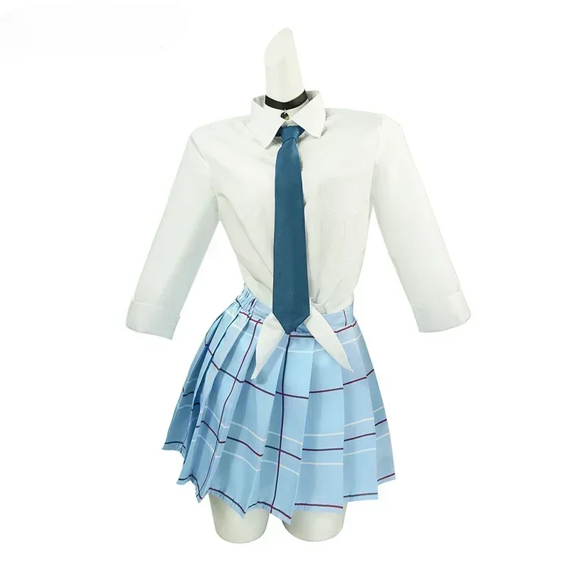 My Dress Up Darling Kitagawa Marin Cosplay Costume JK School Uniform Skirt Outfits Halloween Cosplay Costume Wig