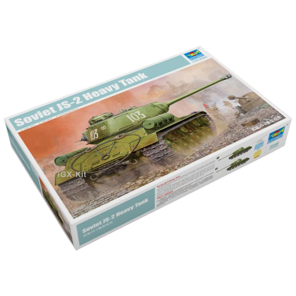 

Trumpeter 05588 1/35 Soviet JS2 JS-2 Heavy Tank Military Assembly Plastic Children Toy Gift Handcraft Display Model Building Kit