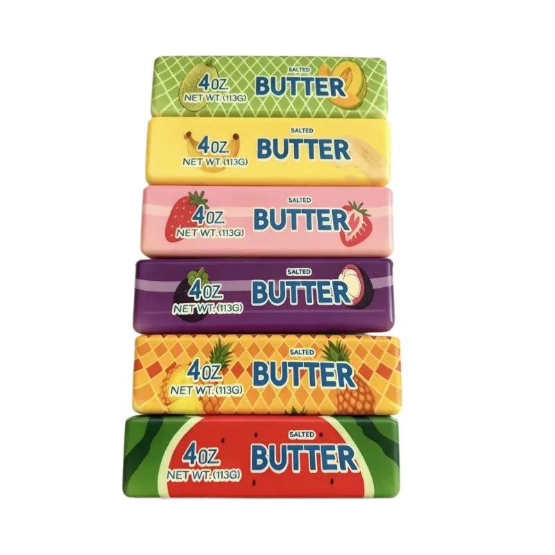 Fruit Butter Squishy Fidget Toys Slow Rebound Squeeze Toys Decompression Stress Relief Sensory Toys Party Favors